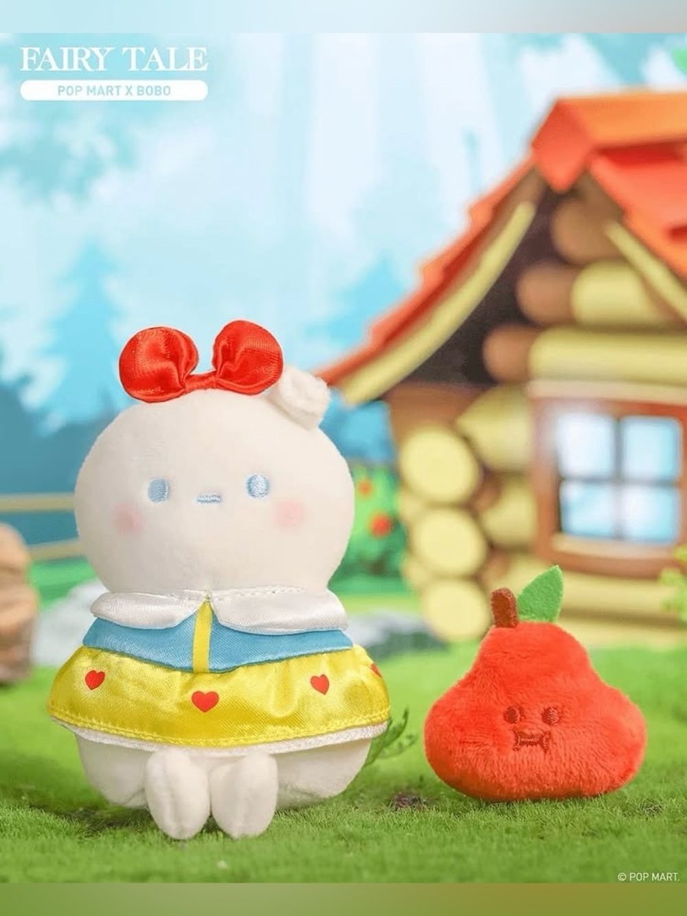 APPLE PRINCESS - POP MART Bobo & Coco Fairy Tale Series Plush Pendant CONFIRMED